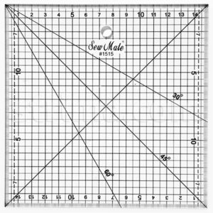 LENJIR KROJAČKI ZA QUILTING I PATCHWORK 150X150mm