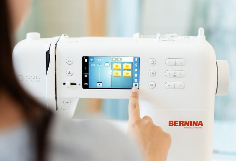 Displej Bernina 335